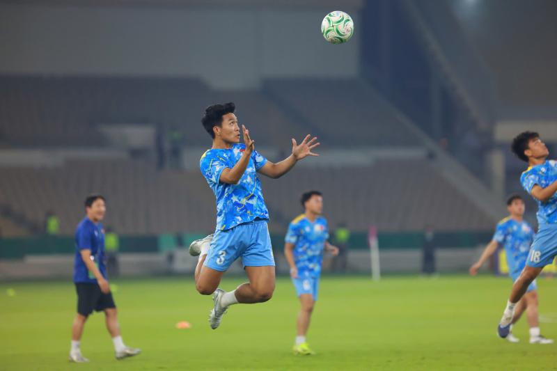 'Điềm lành' chiến thắng của U.23 Việt Nam: Nụ cười Đình Bắc- Ảnh 2. 'Điềm lành' chiến thắng của U.23 Việt Nam: Nụ cười Đình Bắc - Ảnh 3.