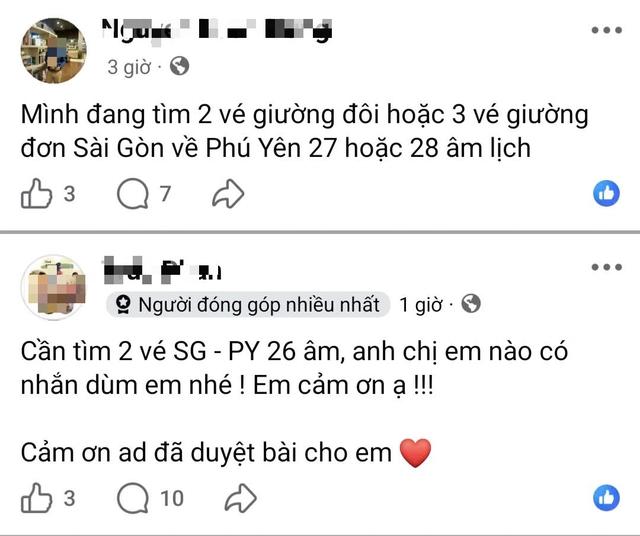 Những 'chợ vé xe tết' trên mạng: Thật – giả lẫn lộn - Ảnh 3.