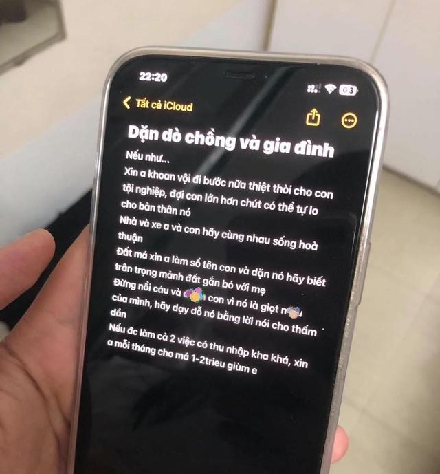 Nghẹn lòng lời dặn của người vợ giữa lằn ranh sinh tử dành cho chồng - Ảnh 1. Nghẹn lòng lời dặn của người vợ giữa lằn ranh sinh tử dành cho chồng - Ảnh 1.