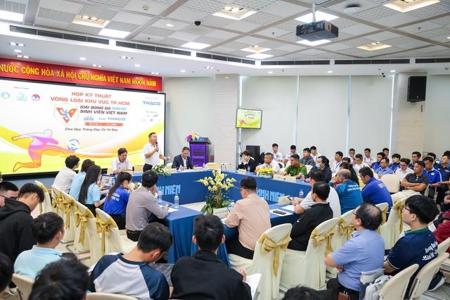 Giải TNSV cập nhật luật mới như VCK U.23 châu Á 2026, rất bài bản và chuyên nghiệp- Ảnh 1.