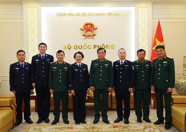 Thượng tướng Hoàng Xuân Chiến tiếp Tham tán Cảnh vụ Trung Quốc- Ảnh 2. Thượng tướng Hoàng Xuân Chiến tiếp Tham tán Cảnh vụ Trung Quốc- Ảnh 2.
