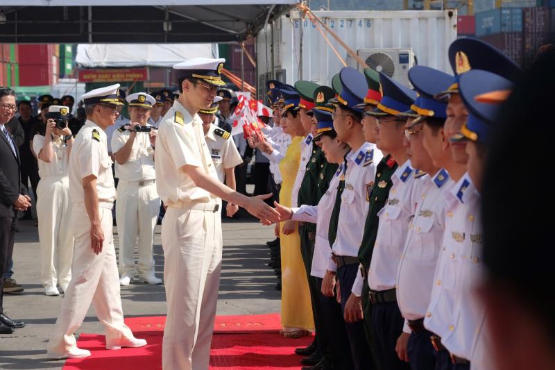Đà Nẵng đón tàu tuần tra cỡ lớn của Nhật Bản- Ảnh 4. Đà Nẵng đón tàu tuần tra cỡ lớn của Nhật Bản- Ảnh 4.