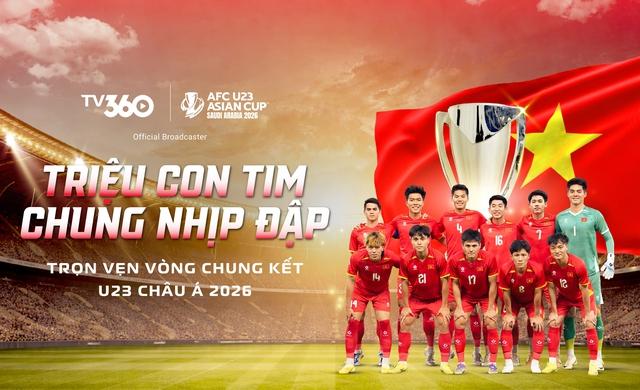 Xác định rõ kênh phát U.23 châu Á: 60 điểm xem chung, thưởng thức U.23 Việt Nam 'vượt ải' Jordan- Ảnh 1.