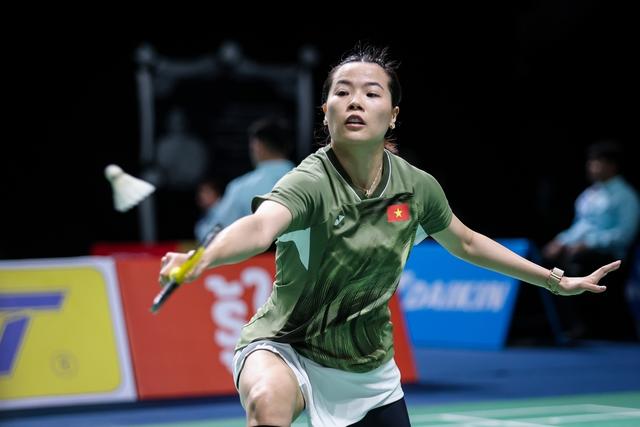 Nguyễn Thùy Linh đánh bại tay vợt hạng 14 thế giới ở giải cầu lông Indonesia Masters- Ảnh 1. Nguyễn Thùy Linh đánh bại tay vợt hạng 14 thế giới ở giải cầu lông Indonesia Masters- Ảnh 1.