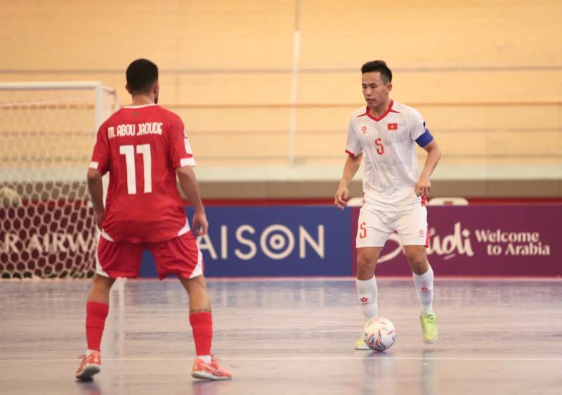 Đội tuyển futsal Việt Nam thẳng tiến tứ kết châu Á- Ảnh 1. Đội tuyển futsal Việt Nam thẳng tiến tứ kết châu Á- Ảnh 1.