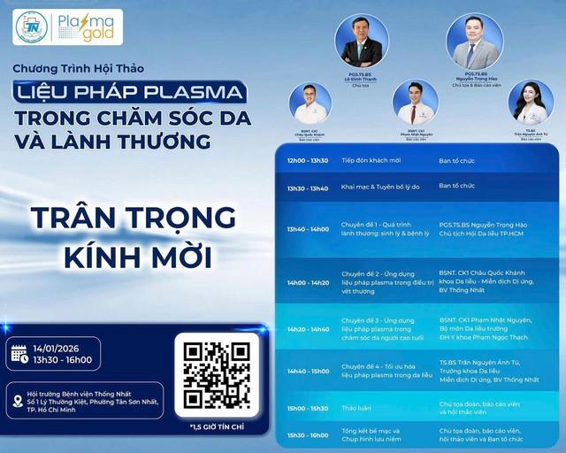 Mai Hân Group x BV Thống Nhất: Cùng cập nhật liệu pháp Plasma trong chăm sóc da- Ảnh 2. Mai Hân Group x BV Thống Nhất: Cùng cập nhật liệu pháp Plasma trong chăm sóc da- Ảnh 2.