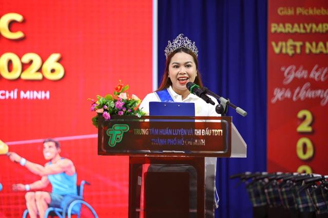100 VĐV tham dự giải Pickleball Paralympic Việt Nam 2026 – 'Gắn kết yêu thương'- Ảnh 2. 100 VĐV tham dự giải Pickleball Paralympic Việt Nam 2026 – 'Gắn kết yêu thương'- Ảnh 2.