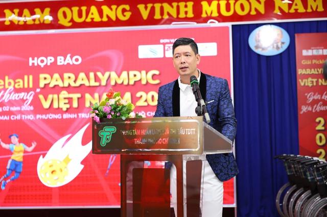 100 VĐV tham dự giải Pickleball Paralympic Việt Nam 2026 – 'Gắn kết yêu thương'- Ảnh 3. 100 VĐV tham dự giải Pickleball Paralympic Việt Nam 2026 – 'Gắn kết yêu thương'- Ảnh 3.