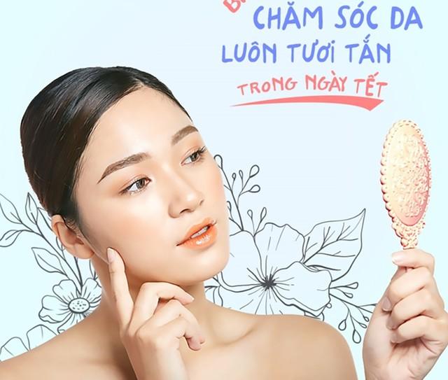 Đi chơi tết liên tục mà da vẫn căng mịn, trắng hồng: Bí quyết skincare gọn nhẹ- Ảnh 1. Đi chơi tết liên tục mà da vẫn căng mịn, trắng hồng: Bí quyết skincare gọn nhẹ- Ảnh 1.