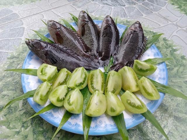 Hương vị quê hương với Cá rô đồng kho cà chua xanh đậm đà Hương vị - Ảnh 1. Hương vị quê hương với Cá rô đồng kho cà chua xanh đậm đà Hương vị - Ảnh 1.