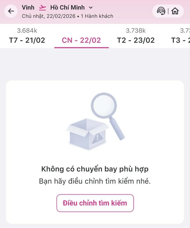 Chưa đến tết nhưng… hết vé máy bay trở lại TP.HCM sau tết- Ảnh 1. Chưa đến tết nhưng… hết vé máy bay trở lại TP.HCM sau tết- Ảnh 1.