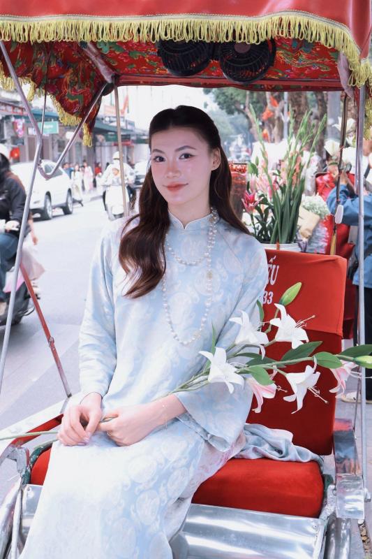 Hậu trường: 'Nàng thơ' bóng chuyền Việt Nam khoe sắc xuân- Ảnh 3. Hậu trường: 'Nàng thơ' bóng chuyền Việt Nam khoe sắc xuân- Ảnh 3.