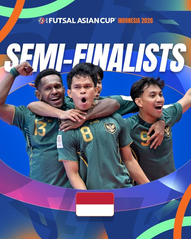 Lộ diện 2 kênh phát sóng mới nhất bán kết futsal châu Á 2026: Đông Nam Á còn duy nhất đội nào?- Ảnh 1. Lộ diện 2 kênh phát sóng mới nhất bán kết futsal châu Á 2026: Đông Nam Á còn duy nhất đội nào?- Ảnh 1.