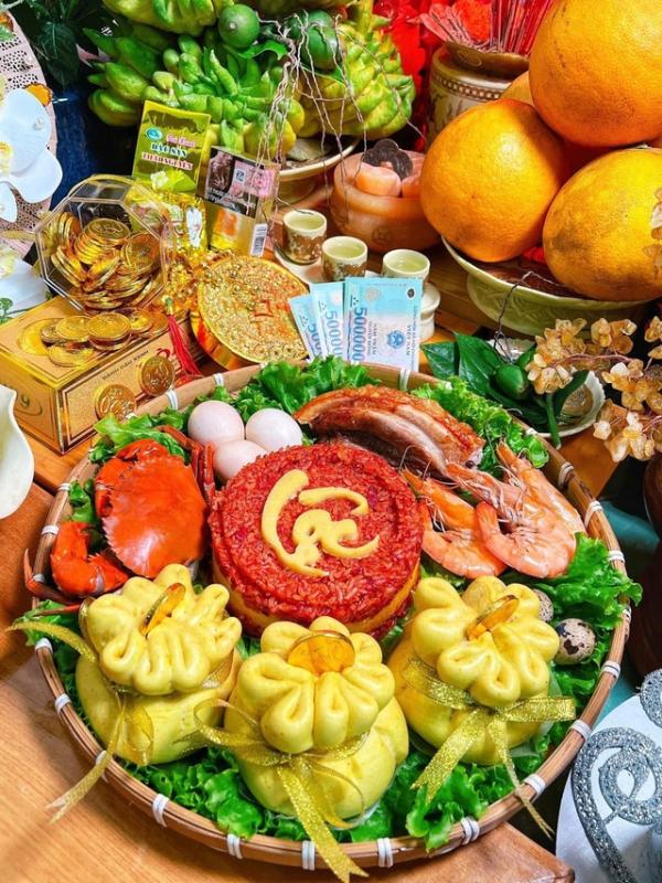 Ngày Thần tài: Mâm cúng mùng 10 tháng giêng gồm món gì, bày biện sao đẹp mắt? - Ảnh 3.