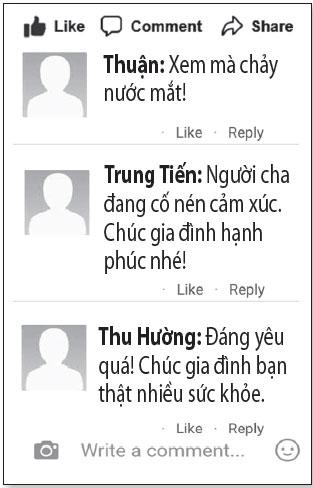 Tiệc sinh nhật đầu tiên của người cha - Ảnh 4.