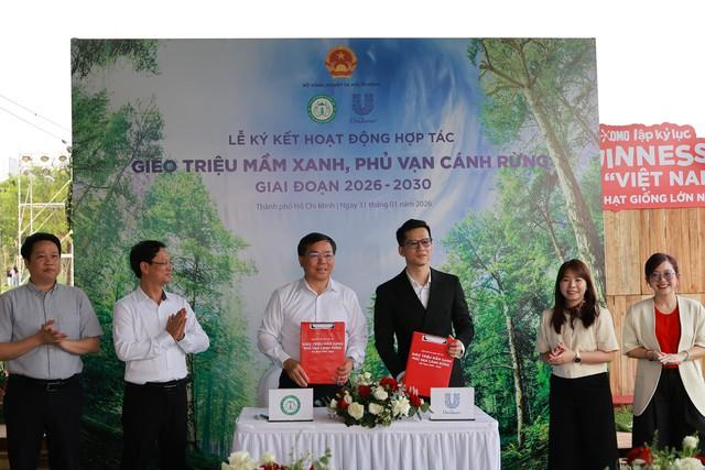 Omo cam kết trồng 1 triệu cây xanh giai đoạn 2026-2030 - Ảnh 1.