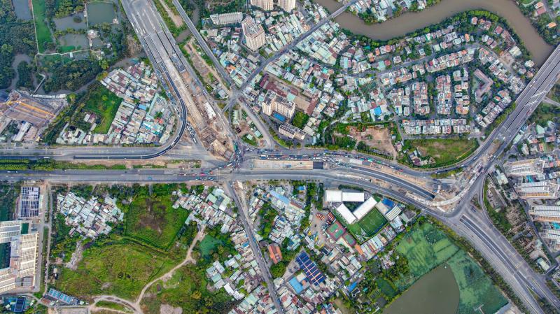 Hầm chui nút giao An Phú thông xe 2026 giảm ùn tắc giao thông TP . HCM - Ảnh 8.