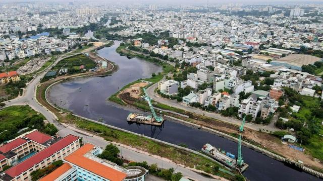 Tiến độ dự án kênh Tham Lương dài nhất TP.HCM hiện nay ra sao? - Ảnh 2.
