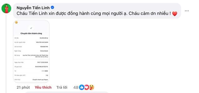 Tiến Linh ghi 'siêu phẩm' trong mắt người hâm mộ: Ủng hộ CLB Thanh Hóa vượt khó- Ảnh 2. Tiến Linh ghi 'siêu phẩm' trong mắt người hâm mộ: Ủng hộ CLB Thanh Hóa vượt khó- Ảnh 2.