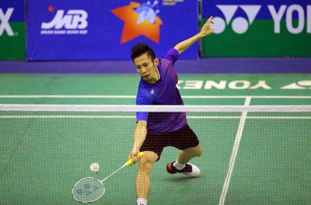 Nguyễn Tiến Minh 'gừng già càng cay', vượt sức trẻ ở giải cầu lông quốc tế Singapore- Ảnh 1. Nguyễn Tiến Minh 'gừng già càng cay', vượt sức trẻ ở giải cầu lông quốc tế Singapore- Ảnh 1.