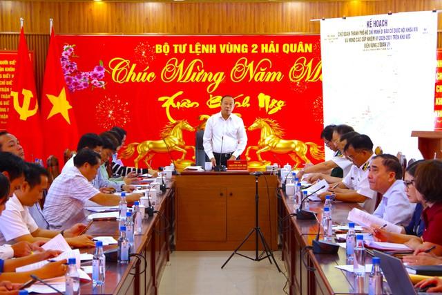 Vùng 2 Hải quân sẵn sàng công tác bầu cử sớm trên biển- Ảnh 3. Vùng 2 Hải quân sẵn sàng công tác bầu cử sớm trên biển- Ảnh 3.