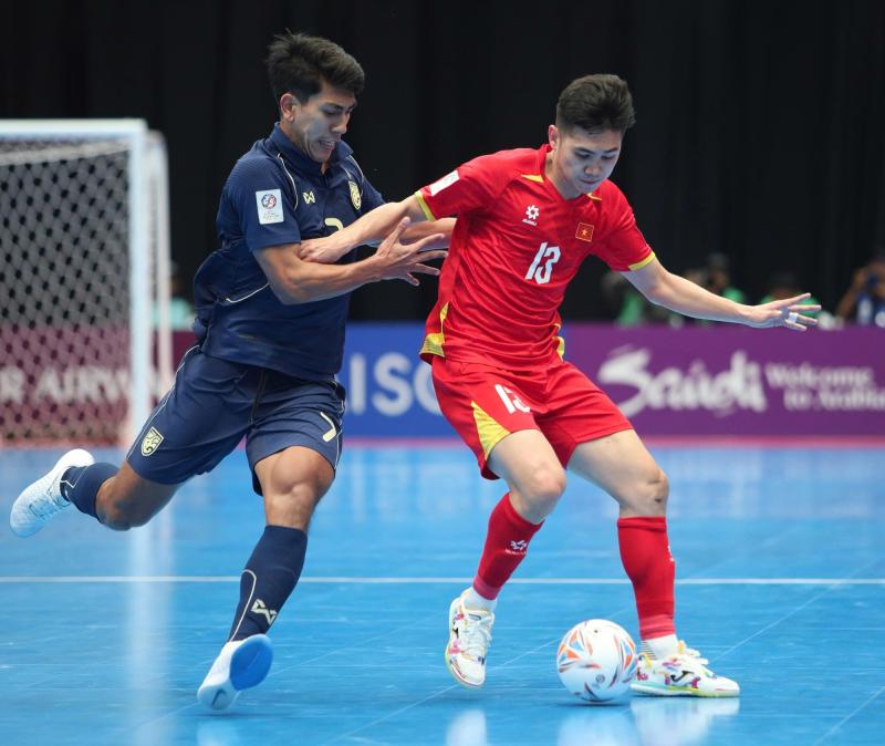 Đội tuyển futsal Việt Nam thua sát nút Thái Lan- Ảnh 1.