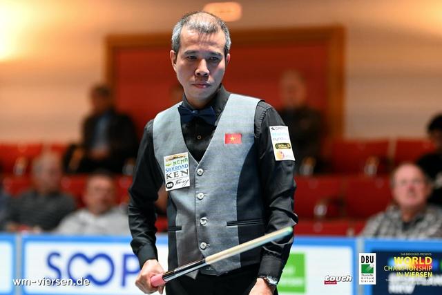 Billiards: Trần Quyết Chiến ngược dòng ngoạn mục đánh bại cao thủ người Đức- Ảnh 1.