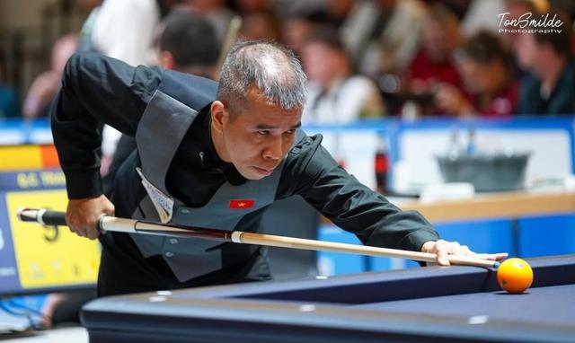 Billiards: Trần Quyết Chiến đánh bại huyền thoại Thụy Điển, đưa Việt Nam vào chung kết- Ảnh 1. Billiards: Trần Quyết Chiến đánh bại huyền thoại Thụy Điển, đưa Việt Nam vào chung kết- Ảnh 1.
