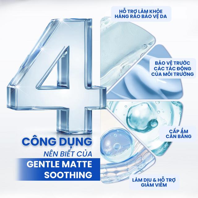 Ra mắt Trioderma Gentle Matte Soothing Lotion mới - kiềm dầu ấn tượng, mỏng mịn nhẹ tênh - Ảnh 3.
