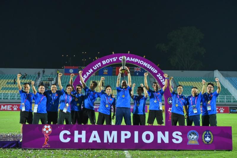 U.17 Việt Nam đi vào lịch sử bóng đá trẻ Đông Nam Á- Ảnh 1.