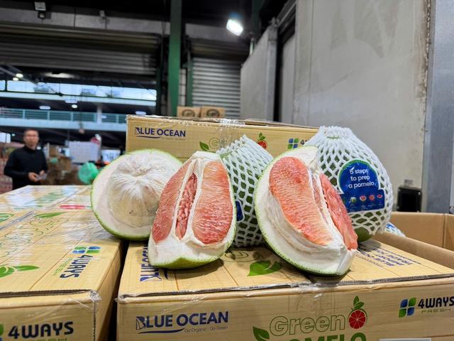 Bưởi Việt Nam chính thức 'lên kệ' tại Úc - Ảnh 1.