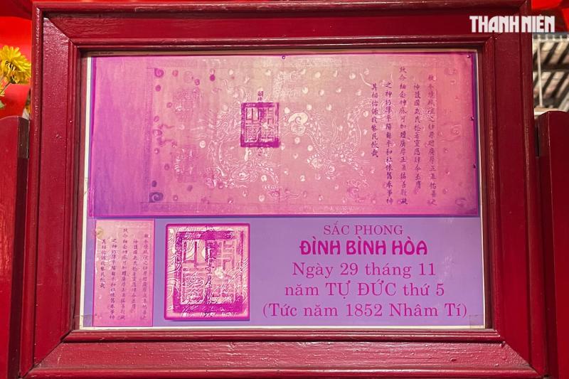 Đình cổ ở TP.HCM còn giữ sắc phong vua Tự Đức 173 năm: Có gì đặc biệt?- Ảnh 2. Đình cổ ở TP.HCM còn giữ sắc phong vua Tự Đức 173 năm: Có gì đặc biệt?- Ảnh 2.