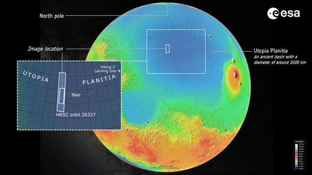 Bóng tối sao hỏa: Bí ẩn lan rộng tại Utopia Planitia suốt 50 năm qua - Ảnh 1.