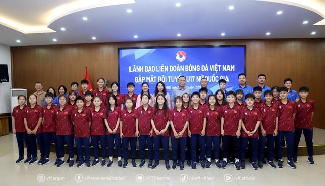 Chủ tịch VFF giao nhiệm vụ đặc biệt, U.17 nữ Việt Nam quyết đấu Trung Quốc và Thái Lan tại châu Á- Ảnh 4. Chủ tịch VFF giao nhiệm vụ đặc biệt, U.17 nữ Việt Nam quyết đấu Trung Quốc và Thái Lan tại châu Á- Ảnh 4.