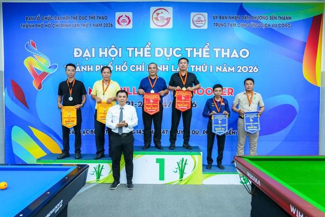Billiards: Xác định những nhà vô địch đầu tiên tại Đại hội TDTT TP.HCM 2026- Ảnh 3. Billiards: Xác định những nhà vô địch đầu tiên tại Đại hội TDTT TP.HCM 2026- Ảnh 3.
