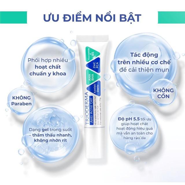 Review kem chấm mụn Trioderma Anti Acne Gel: Vì sao lọt top ‘bán chạy’ trên TikTok? - Ảnh 3.