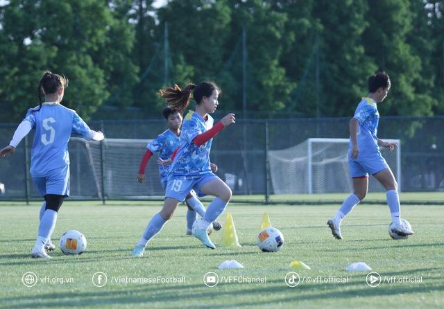 U.17 nữ Việt Nam đặt quyết tâm vào bán kết châu Á, giành vé World Cup: Phải đánh bại Úc- Ảnh 2. U.17 nữ Việt Nam đặt quyết tâm vào bán kết châu Á, giành vé World Cup: Phải đánh bại Úc- Ảnh 2.