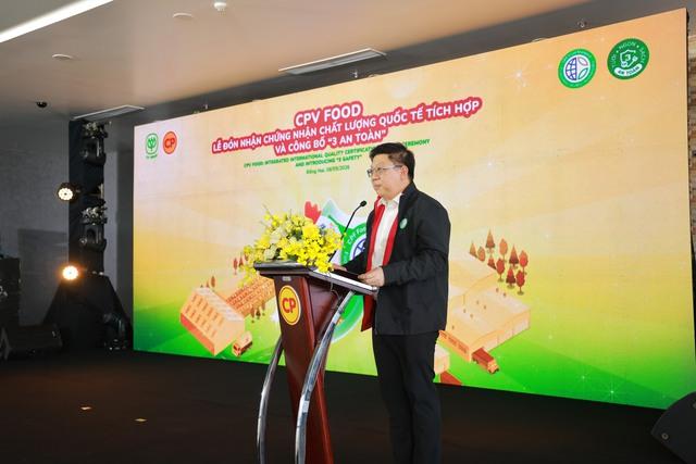 CPV Food cam kết thực hiện '3 an toàn' - Ảnh 1. CPV Food cam kết thực hiện '3 an toàn' - Ảnh 1.