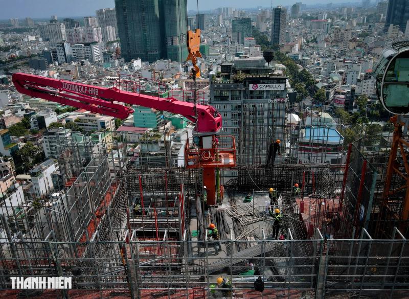 Bên trong siêu dự án tứ giác Bến Thành khi thi công trở lại- Ảnh 5. Bên trong siêu dự án tứ giác Bến Thành khi thi công trở lại- Ảnh 5.