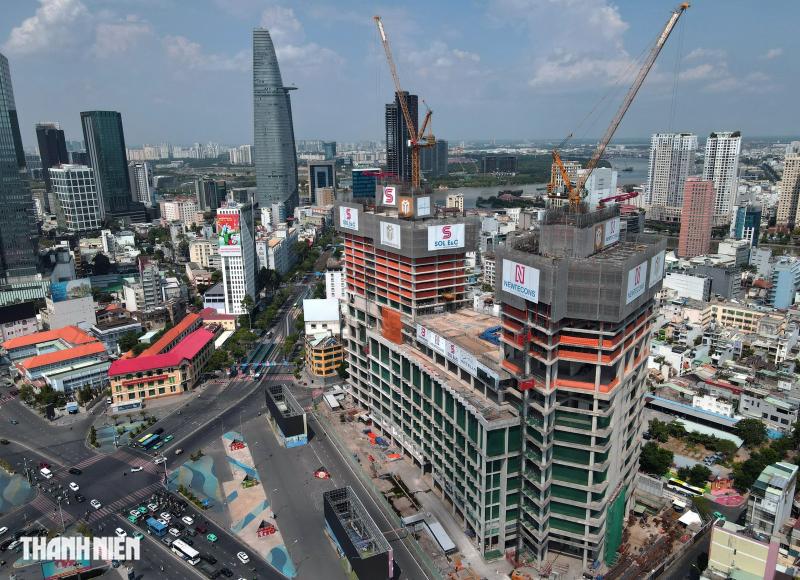Bên trong siêu dự án tứ giác Bến Thành khi thi công trở lại- Ảnh 2. Bên trong siêu dự án tứ giác Bến Thành khi thi công trở lại- Ảnh 2.