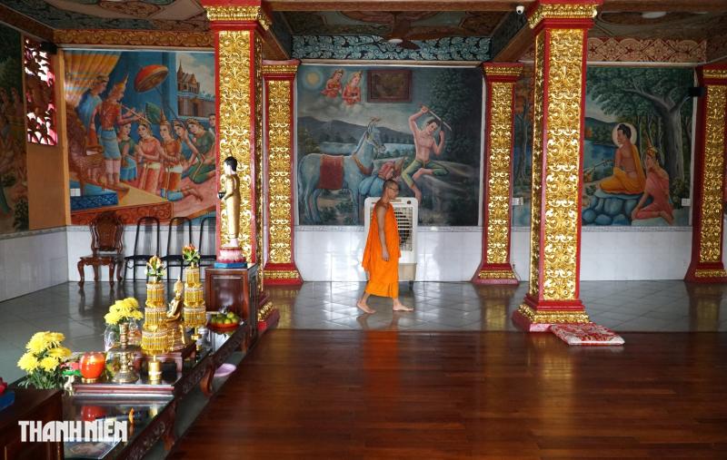 Chùa trong hẻm ở TP.HCM: Sư không ăn chay, giữ truyền thống Khmer Nam bộ - Ảnh 6.