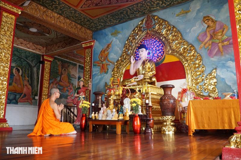 Chùa trong hẻm ở TP.HCM: Sư không ăn chay, giữ truyền thống Khmer Nam bộ - Ảnh 5.