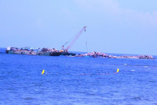Địa phương nói gì về nghi đổ chất thải xuống biển Hội An khi thi công kè biển- Ảnh 3. Địa phương nói gì về nghi đổ chất thải xuống biển Hội An khi thi công kè biển- Ảnh 3.