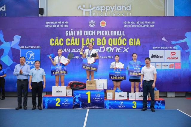 Địa chấn tại giải pickleball các CLB quốc gia 2026 tranh cúp Donex: Trương Vinh Hiển 'sẩy chân'- Ảnh 2.