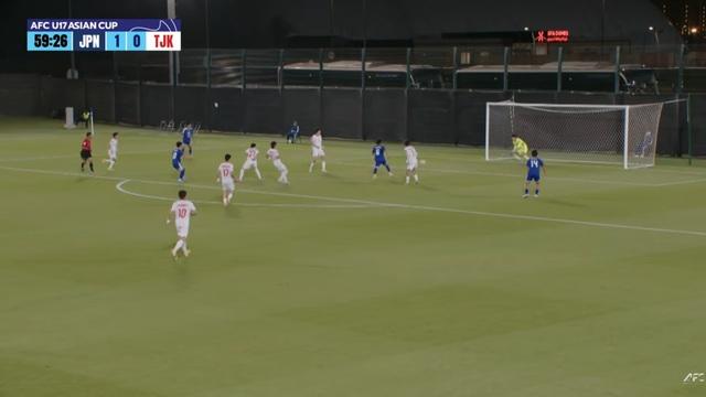 U.17 Nhật Bản mạnh vượt trội, thắng cực đậm Tajikistan: Dễ dàng vào bán kết U.17 châu Á- Ảnh 2. U.17 Nhật Bản mạnh vượt trội, thắng cực đậm Tajikistan: Dễ dàng vào bán kết U.17 châu Á- Ảnh 2.