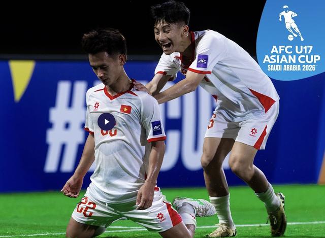 AFC công bố video cực ‘chất’ của U.17 Việt Nam: ‘Tỏa sáng rực rỡ nhất…’- Ảnh 2. AFC công bố video cực ‘chất’ của U.17 Việt Nam: ‘Tỏa sáng rực rỡ nhất…’- Ảnh 2.