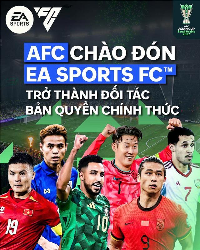 AFC bắt tay EA SPORTS FC, đưa Asian Cup lên nền tảng game đình đám- Ảnh 2. AFC bắt tay EA SPORTS FC, đưa Asian Cup lên nền tảng game đình đám- Ảnh 2.
