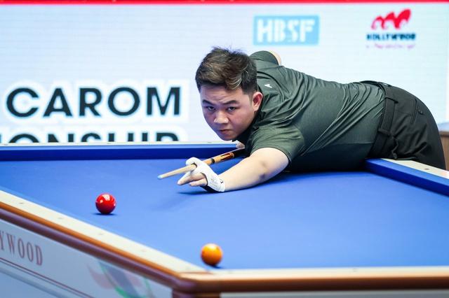 Billiards: Bao Phương Vinh ngược dòng không tưởng thắng số 1 thế giới, Trần Quyết Chiến dừng bước- Ảnh 1. Billiards: Bao Phương Vinh ngược dòng không tưởng thắng số 1 thế giới, Trần Quyết Chiến dừng bước- Ảnh 1.