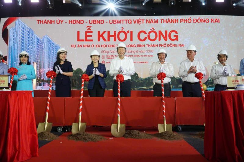 Đồng Nai: Khởi công dự án nhà ở xã hội cho thuê đầu tiên trên cả nước- Ảnh 3.