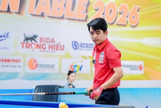 Billiards: Chiêm Hồng Thái giành ngôi nhất bảng, hội ngộ Trần Quyết Chiến ở vòng chung kết- Ảnh 1.